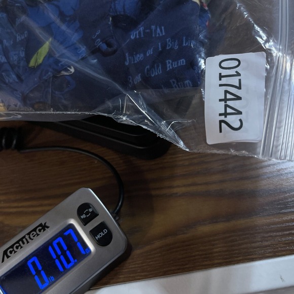 Big Dogs Shirt Mens 2X Blue Hawaiian Drinks Aloha Travel Dad Loop‎ Collar VTG - Picture 13 of 13